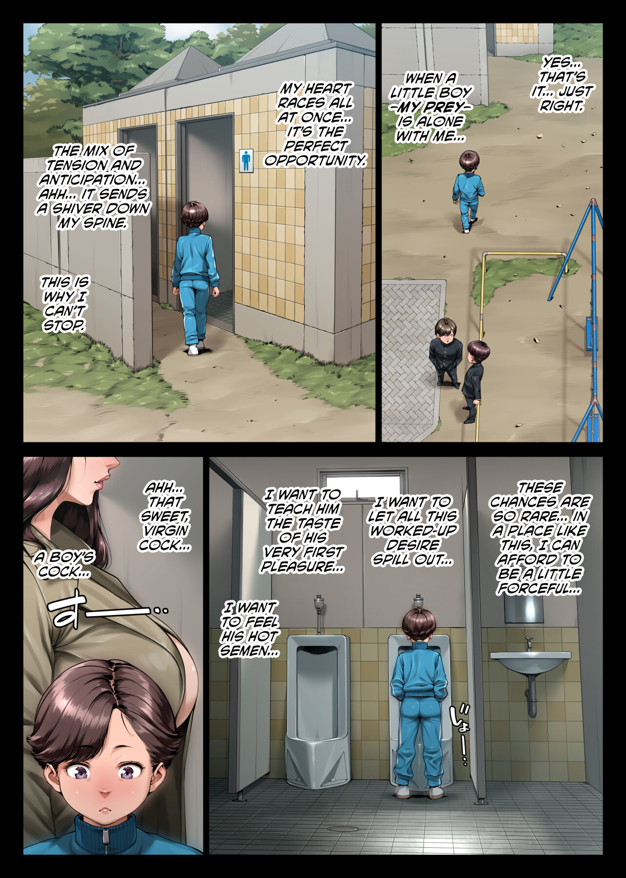 Hentai Manga Comic-The Story of a Slut The Hostage (Female) is Haunting-Read-20